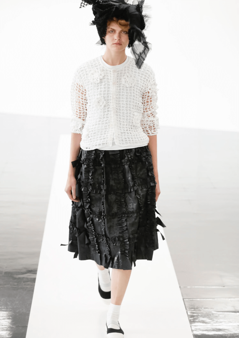 トリココムデギャルソン2021春夏コレクション(フロアショー) (11)
