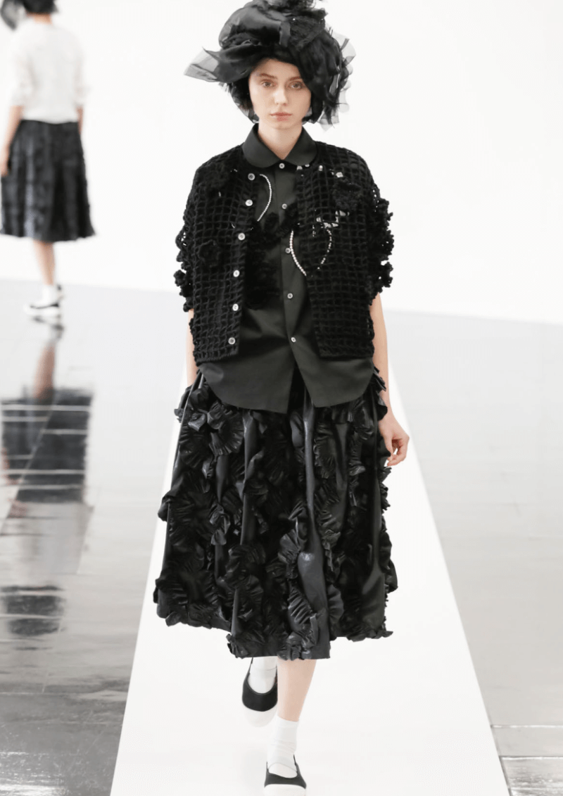 トリココムデギャルソン2021春夏コレクション(フロアショー) (12)