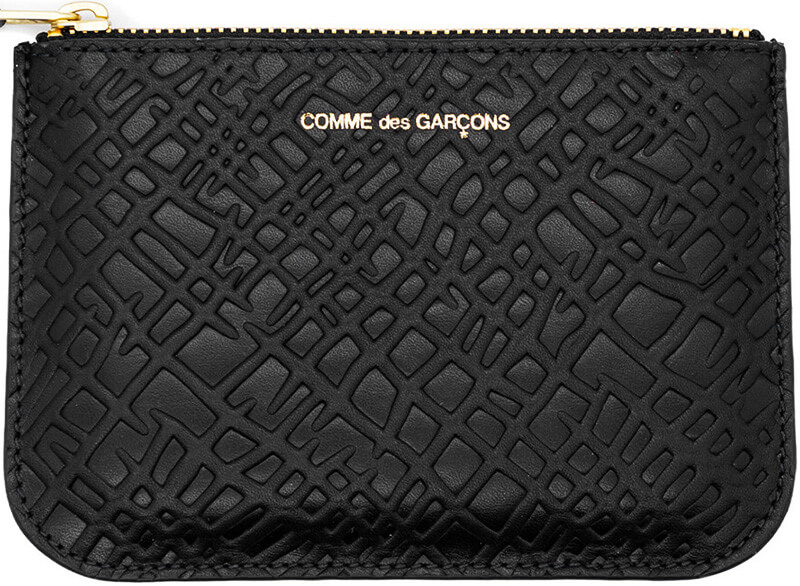 comme des garcons wallet embossed roots 3