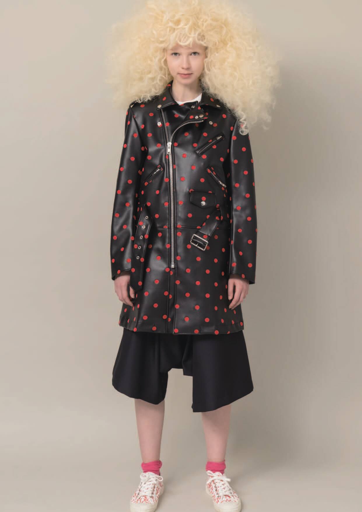 COMME DES GARCONS GIRL   22AWフェイクレザーコート