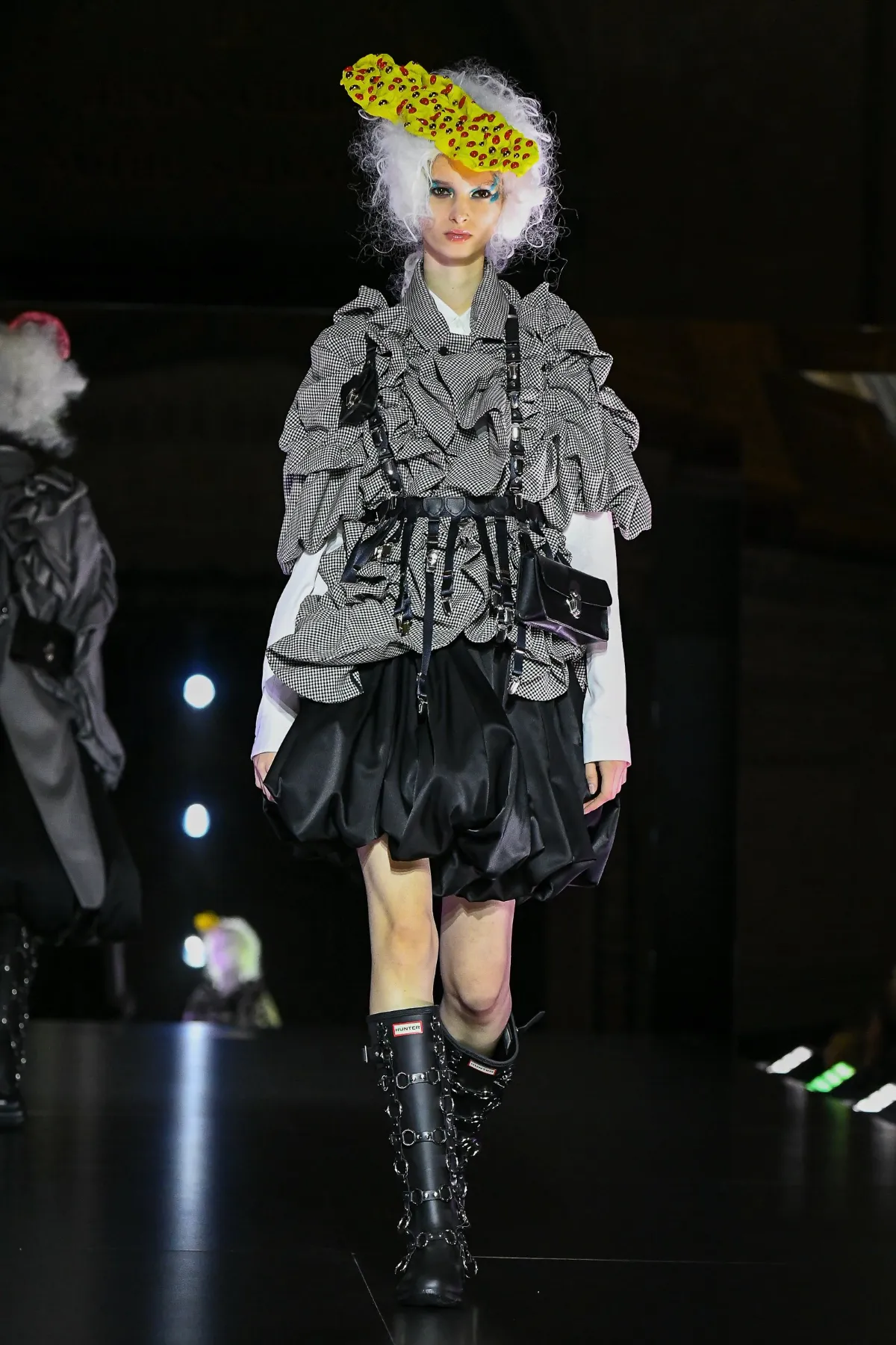 noir kei ninomiya 23ss 吊りスカート