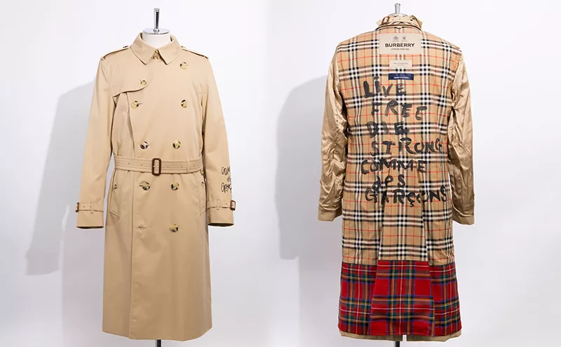 【青山店限定発売】Burberry x COMME des GARÇONS カスタマイズトレンチコート