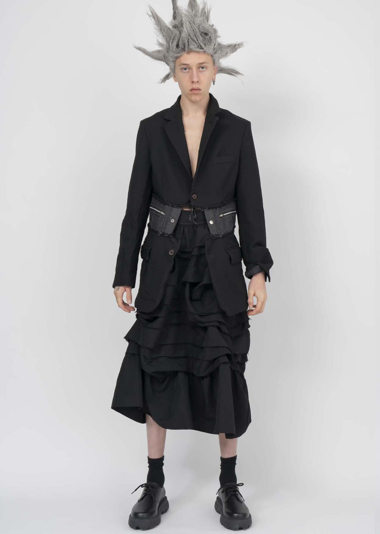 全40ルック】2025年春夏 ブラックコムデギャルソン｜BLACK COMME