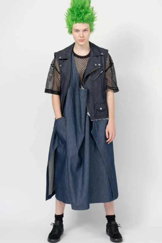 COMME des GARCONSパンチングカットワークレース シングルコート COMME des GARCONS スタイリング1876 | ブランド古着屋プレイフルの