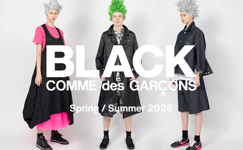 全40ルック】2026年春夏 ブラックコムデギャルソン｜BLACK COMME des