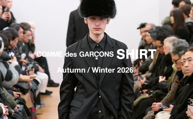 コムデギャルソンシャツ 2026年秋冬 コレクション一覧